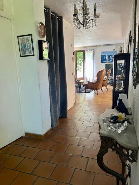 Le Cannet 10Mn Cannes Chambre Independante Etage D'Une Maison Avec Piscine Luaran gambar
